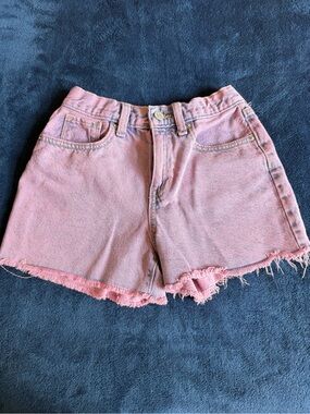 Old Navy Pink Denim Cutoff Shorts